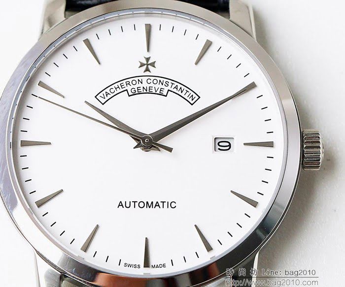 江詩丹頓 Vacheron Constantin LS精品 2018新款 進口9015機芯 小牛皮原裝蝴蝶扣 超強防水 高檔男士腕表  wssb3630